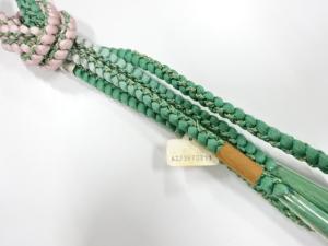 未使用品　正絹　手組帯締め